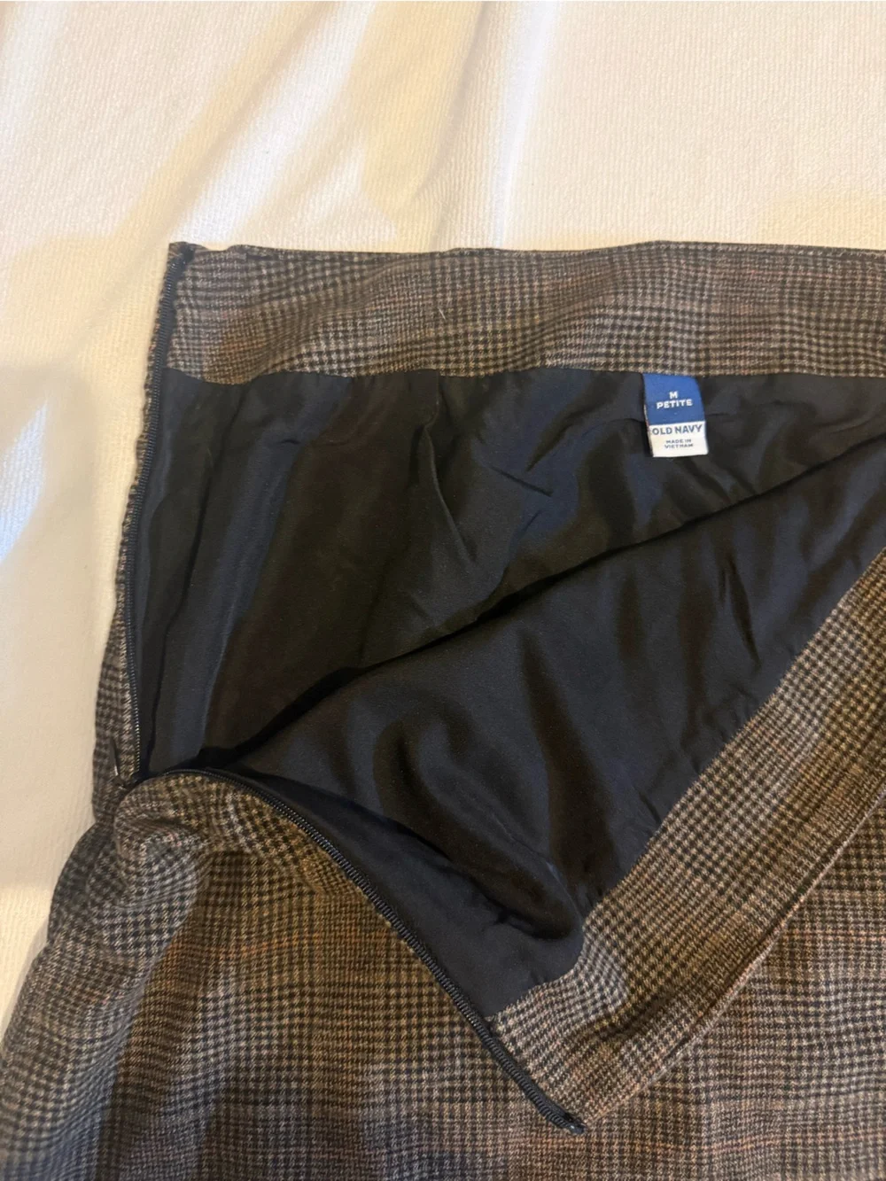 Old Navy Brown Plaid skirt